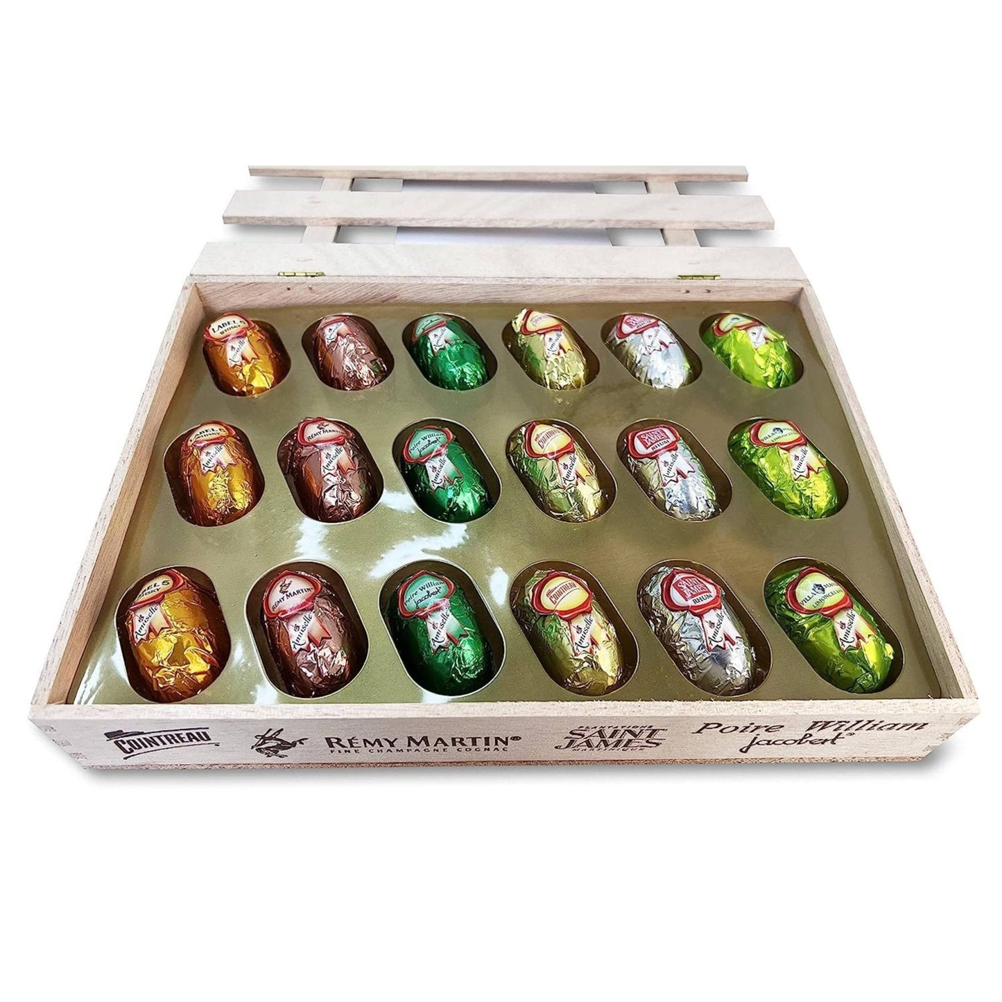 Andy Anand Gourmet Chocolate Liquor Bottles – Non-Alcoholic Assortment