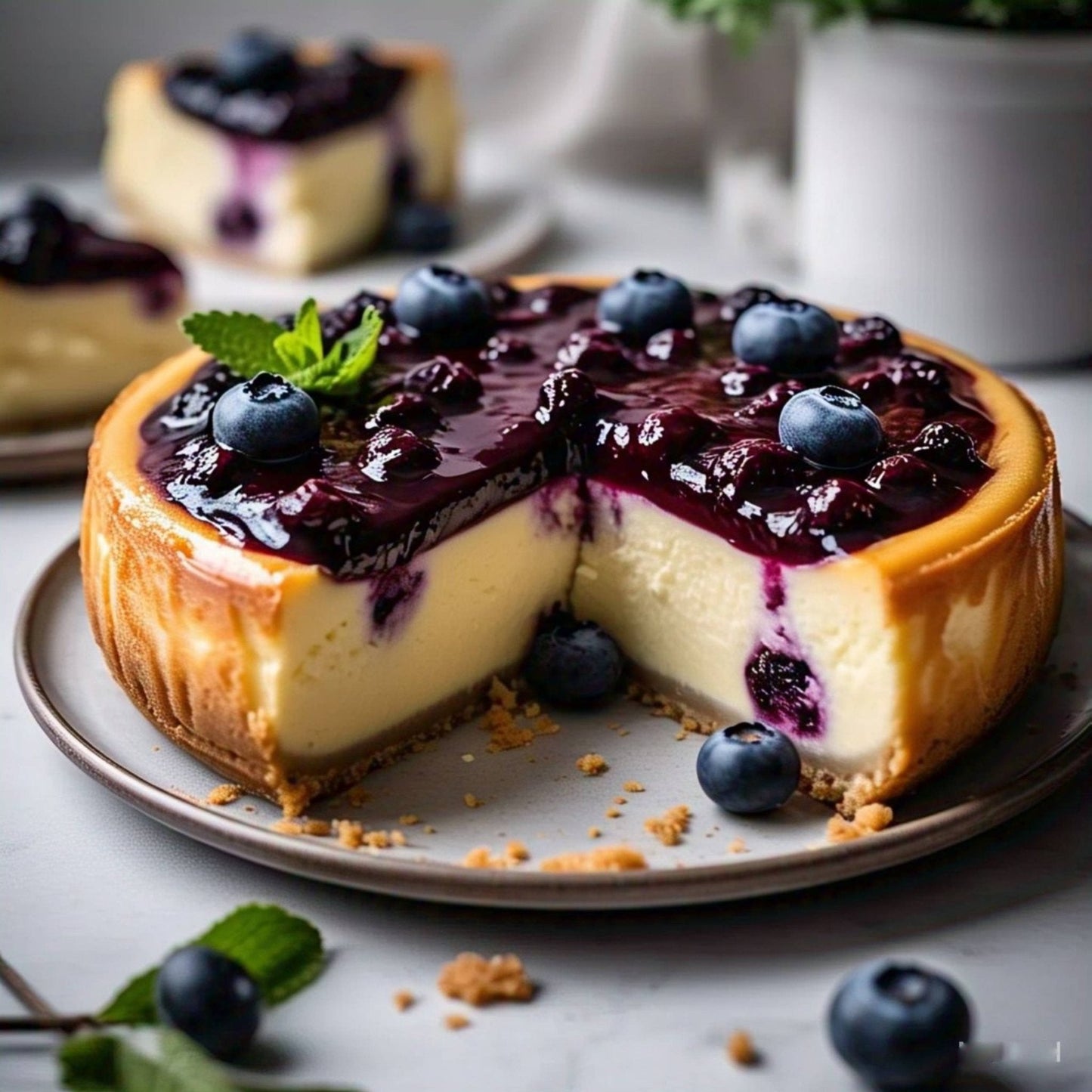 Pastel de Arándano Sin Gluten Andy Anand - 9" Delicia Decadente