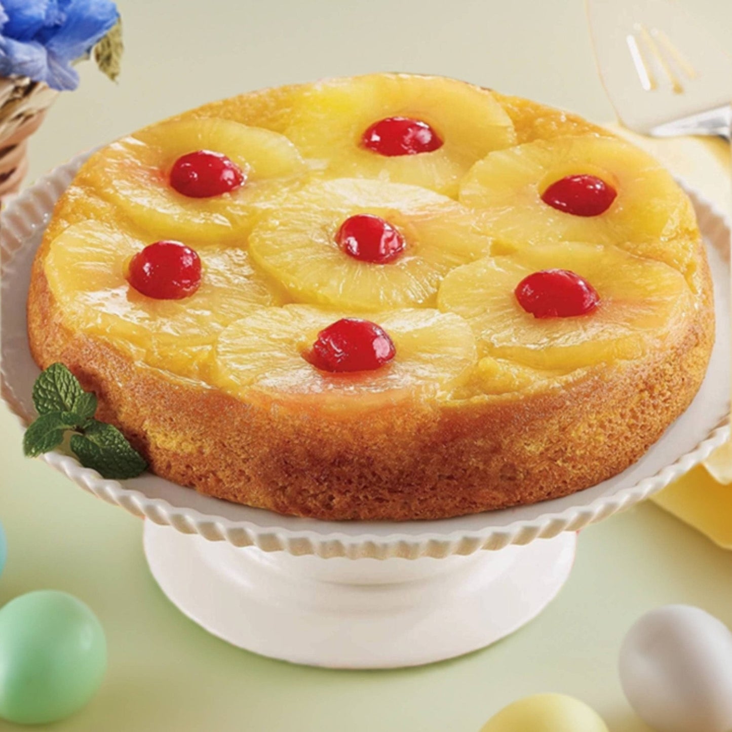 Pastel Invertido de Piña Sin Gluten Andy Anand - 2.4 lbs