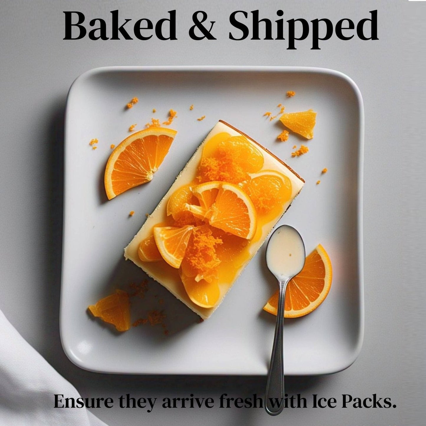 Gâteau au fromage à l'orange sans gluten 9" - Recette traditionnelle