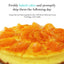 Gâteau au fromage à l'orange sans gluten 9" - Recette traditionnelle