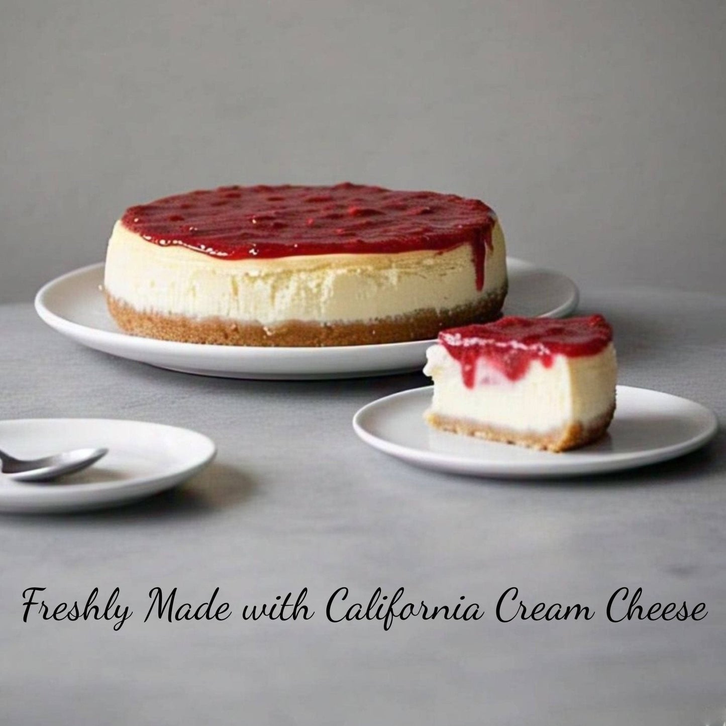 Gâteau au fromage aux fraises sans gluten Andy Anand 9" - 3,4 lbs