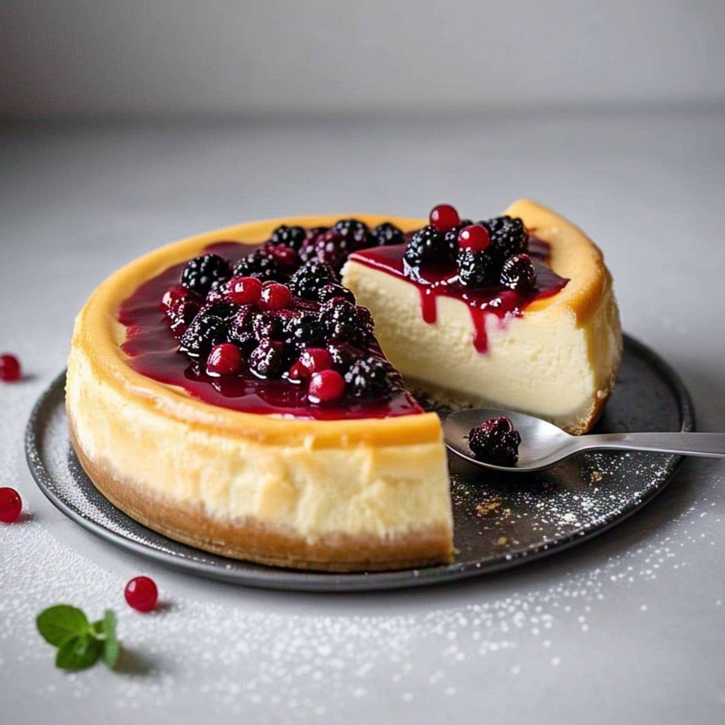 Andy Anand Sugar Free Wild Berry Cheesecake 9"