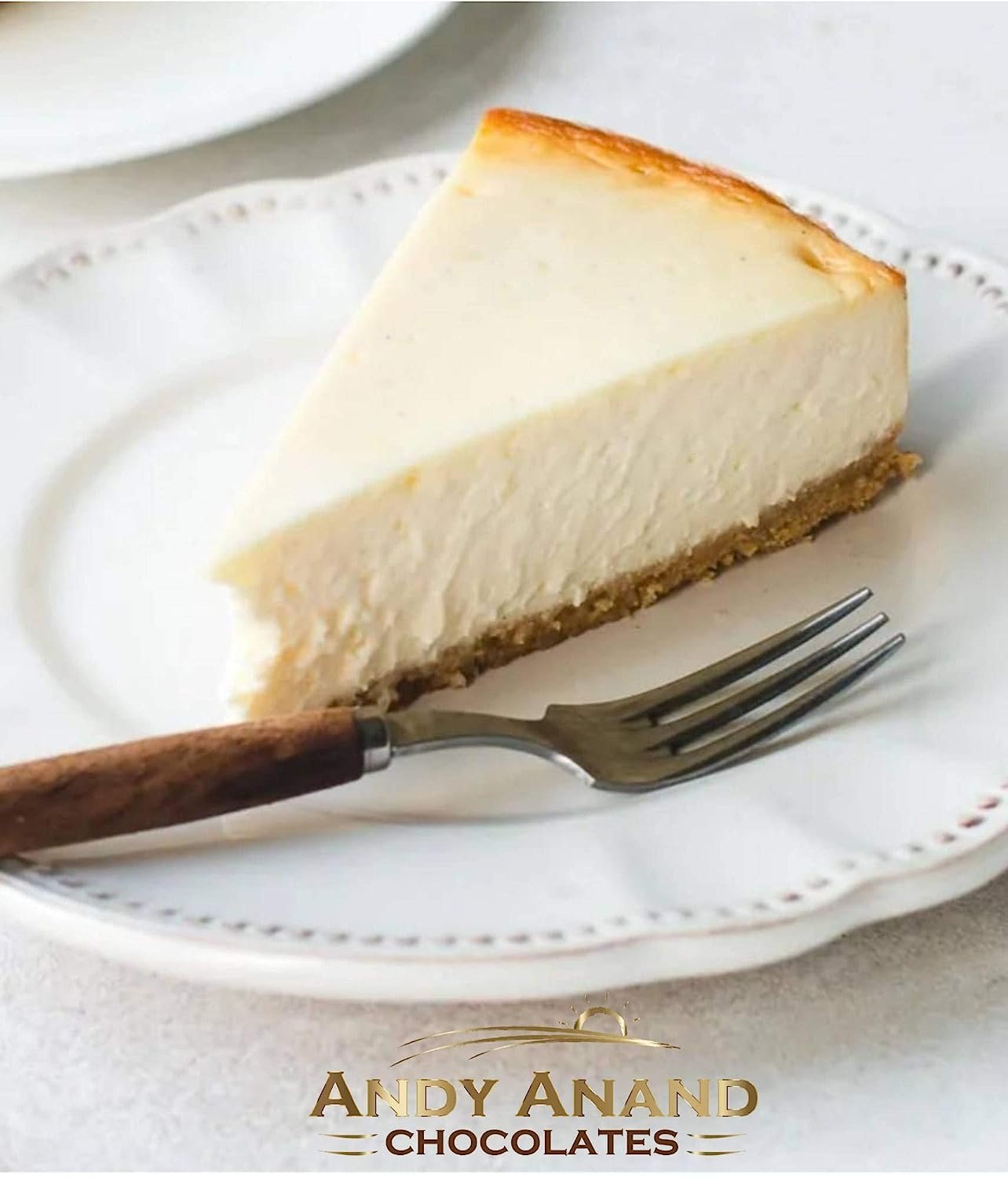 Andy Anand Luxurious New York Style Cheesecake 9" - Handcrafted & Freshly Baked
