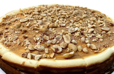 Andy Anand Peanut Cheesecake - 9" Freshly Baked Delight