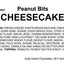 Gâteau au fromage aux cacahuètes Andy Anand - Délice fraîchement cuit de 9"