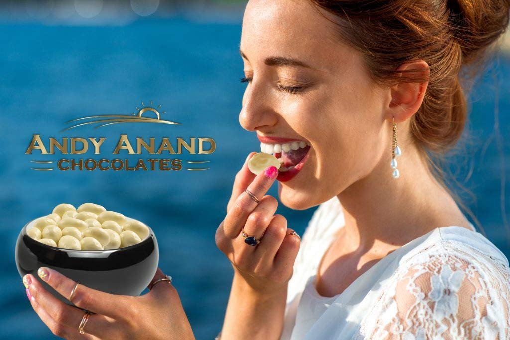 Boîte Cadeau de Chocolat aux Amandes et Yaourt Grec Premium – 1 lb