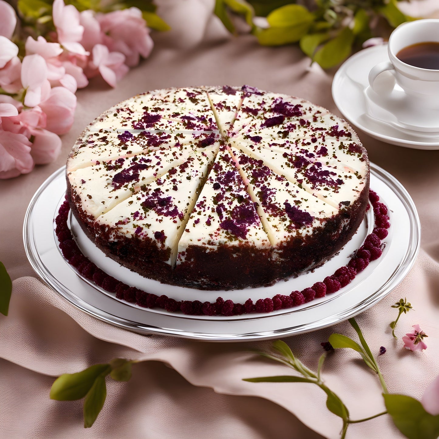 Andy Anand Red Velvet Cheesecake 9" - A Timeless Dessert