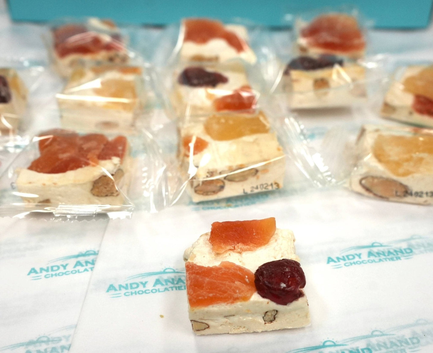 Nougat de Frutas con Almendras Tostadas Andy Anand - 7 Oz
