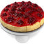 Tarta de Queso con Remolino de Fresa Andy Anand 9" - Delicia Gourmet Sin Hornear