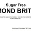 Andy Anand Sugar Free Almond Brittle Nougat - Gluten Free, Artisan Quality