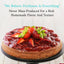 Gâteau au fromage aux fraises et chocolat sans sucre Andy Anand 9"