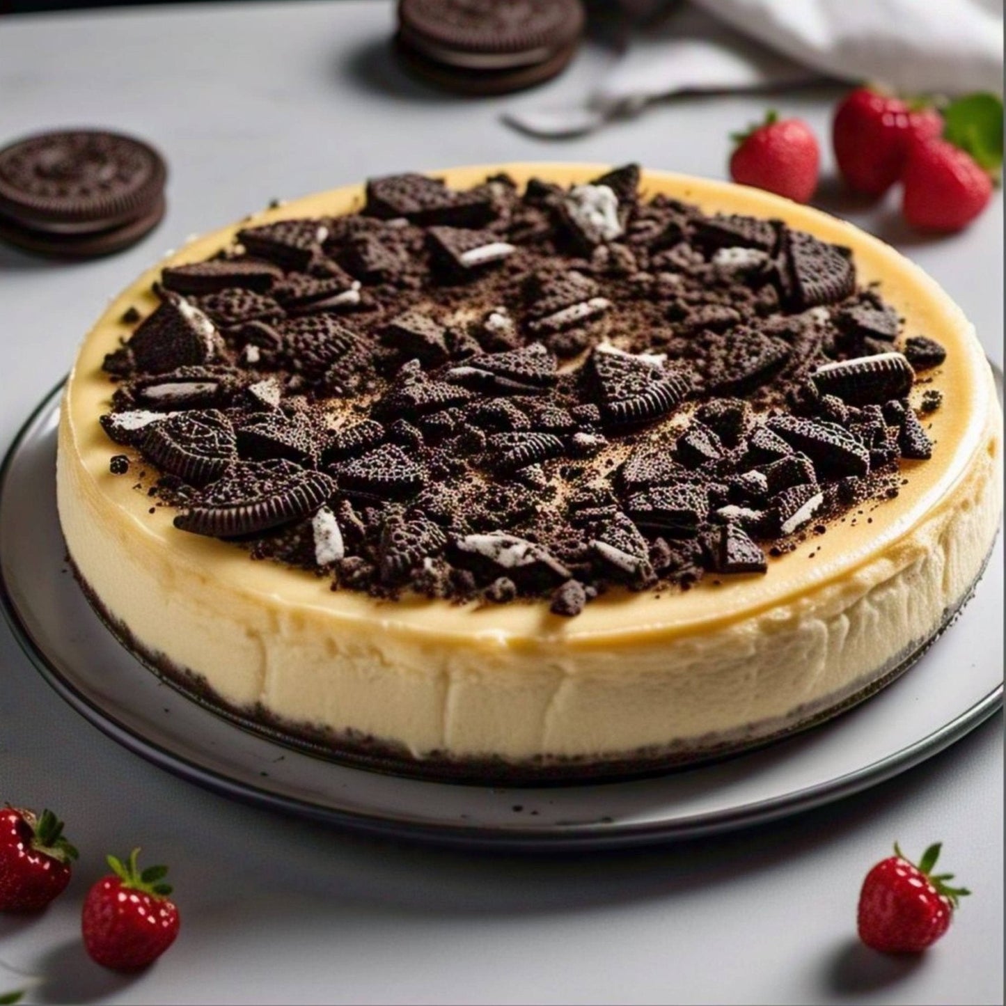 Andy Anand Sugar Free Cookies & Cream Cheesecake - 2 lbs
