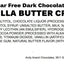 Andy Anand Sugar Free Vanilla Butter Cream Chocolate 1 lb