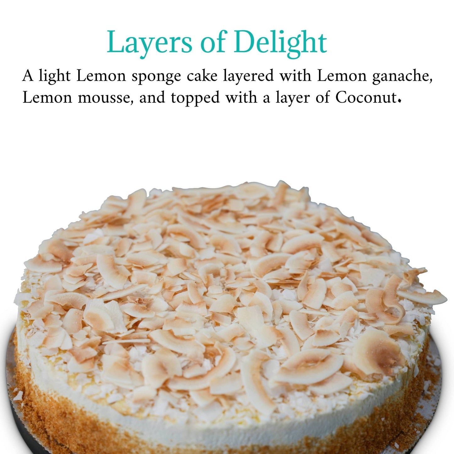 Gâteau Mousse au Citron Sans Sucre Andy Anand - 3 lbs