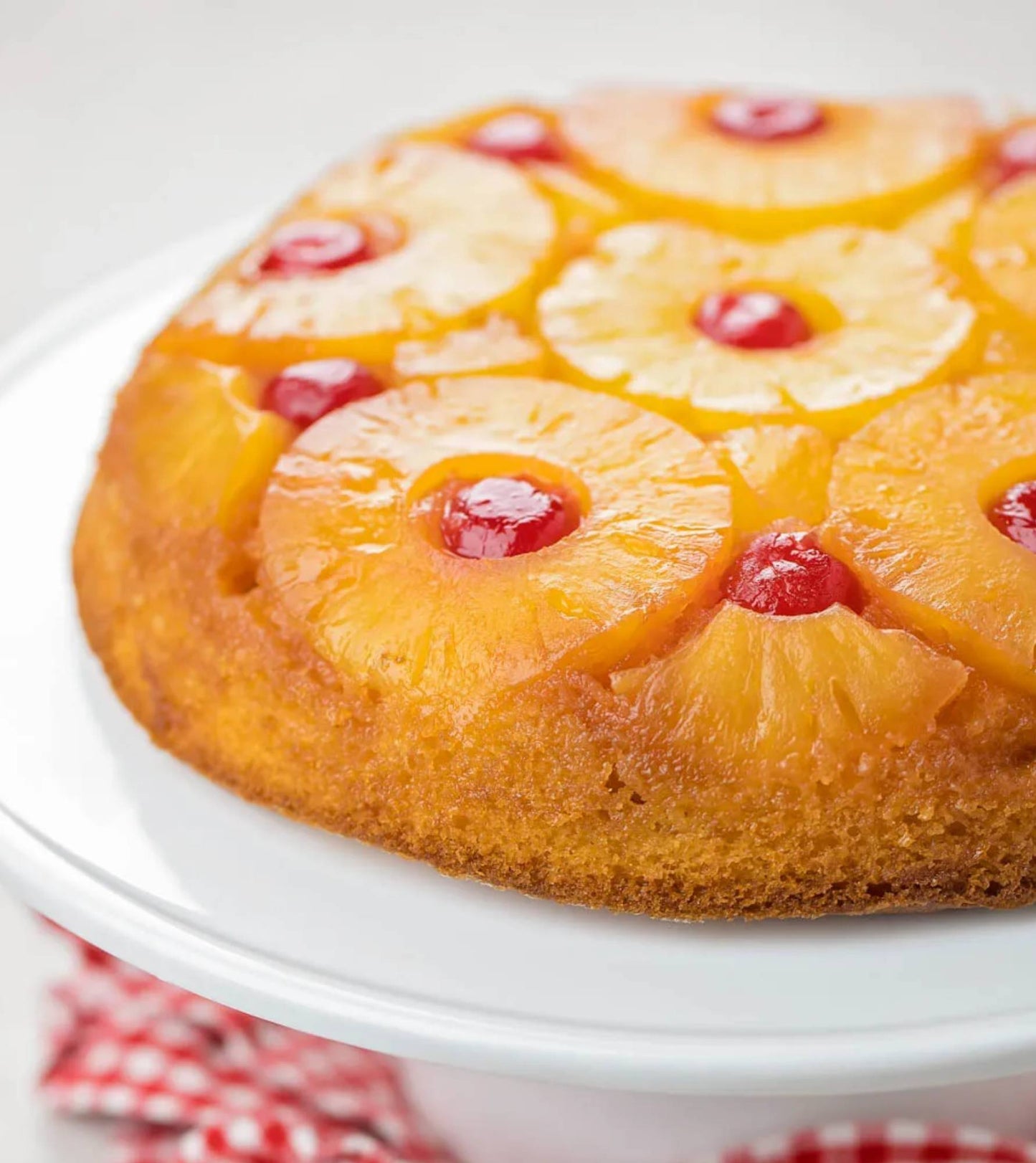 Gâteau à l'ananas à l'envers sans sucre Andy Anand, 9 pouces