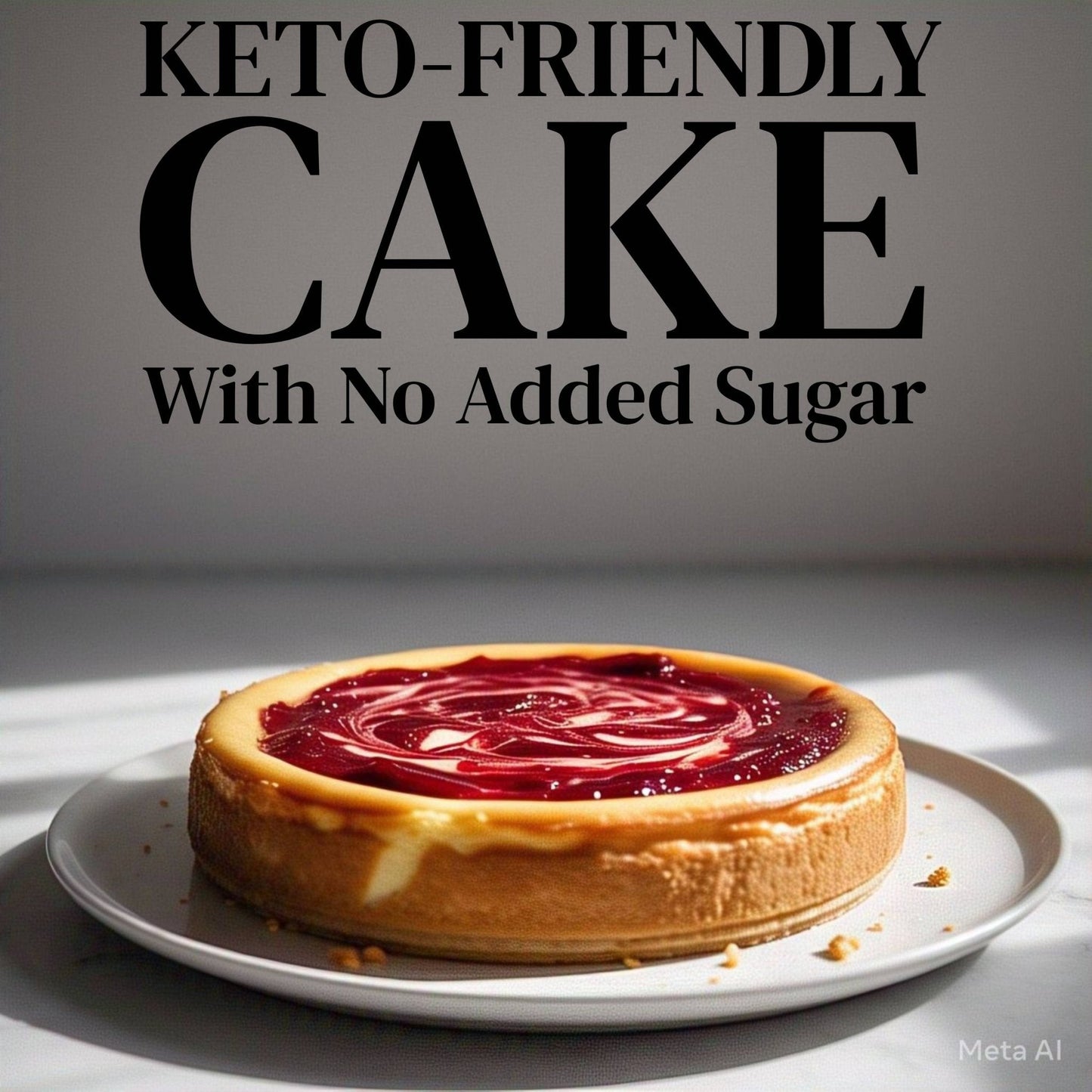 Andy Anand Sugar Free Raspberry Cake - 2 lb