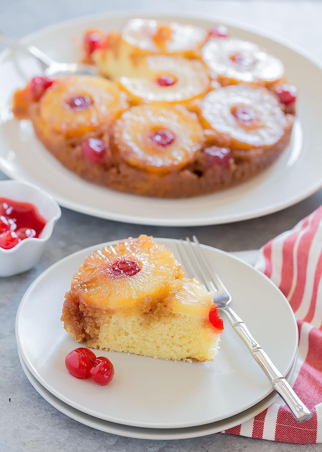 Andy Anand Traditional Pineapple Upside Down Cake 10" - Freshly Baked Delight