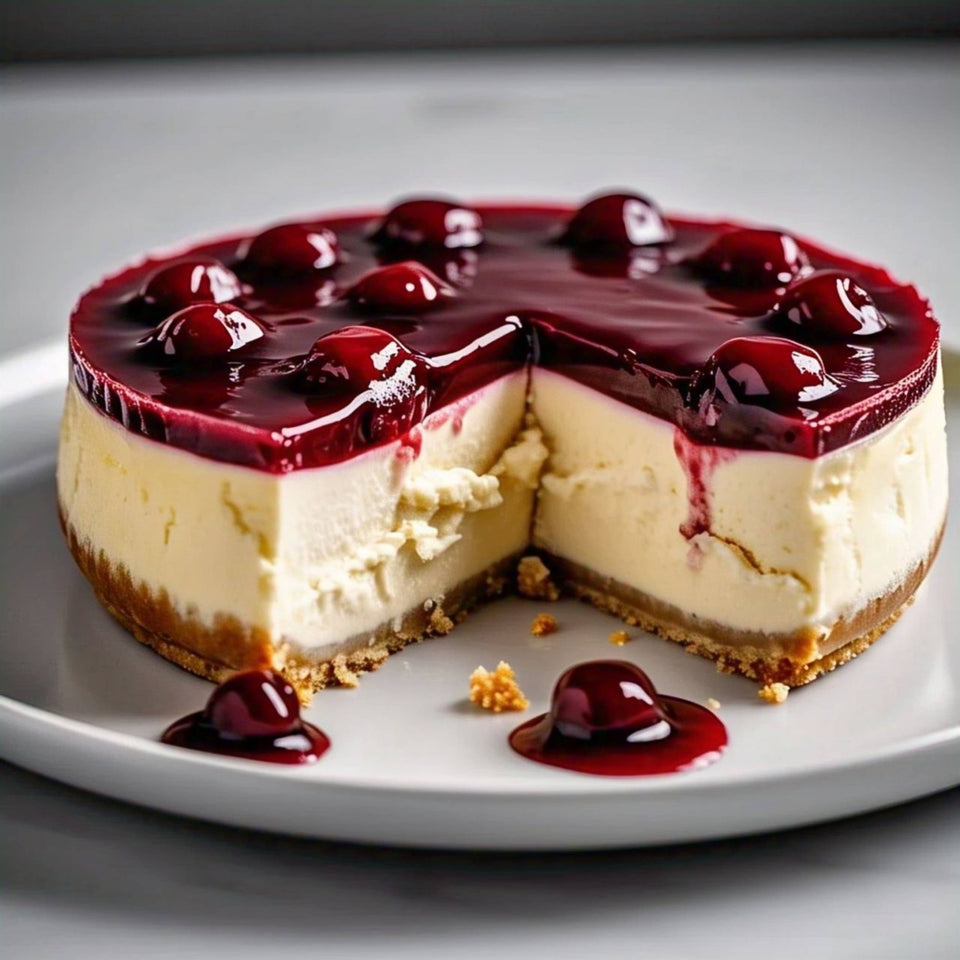 Andy Anand Premium Cherry Cake 9" - Handcrafted Delight