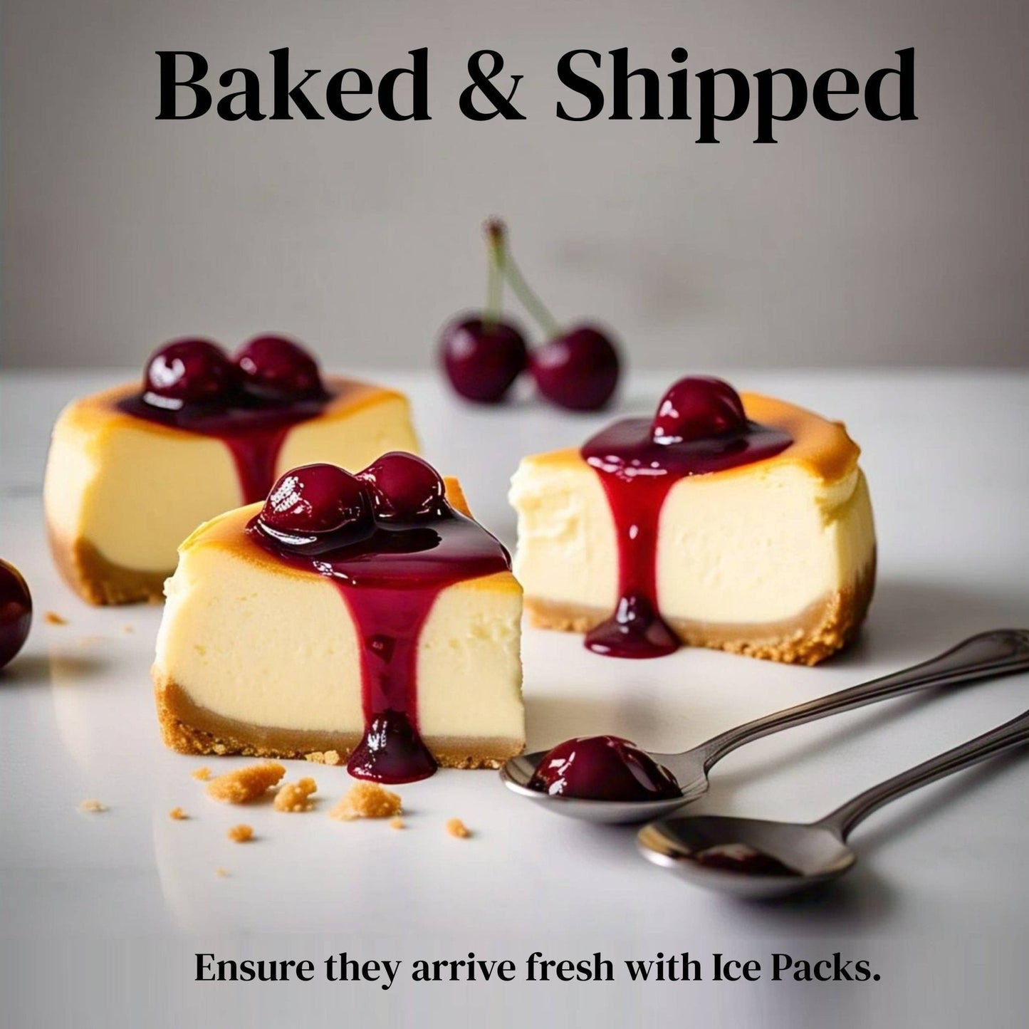 Andy Anand's Sugar Free Cherry Cake - 9" Gourmet Dessert