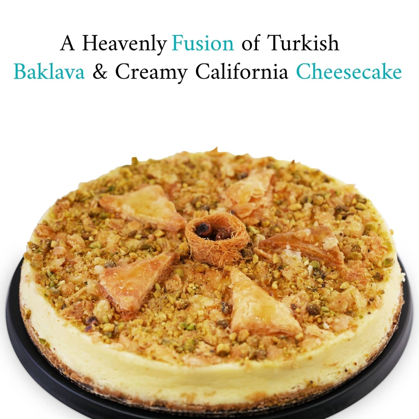 Cheesecake Baklava Sans Sucre Andy Anand - Délice de 9 pouces