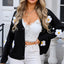 Angel Wings Crochet Flower Button Up Cardigan - Korvel