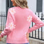 Angel Wings Round Neck Long Sleeve Sweater