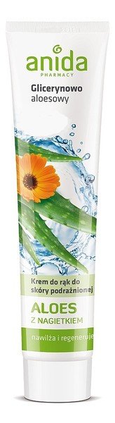 Anida Glycerin-Aloe Regenerating Hand Cream with Calendula 100ml