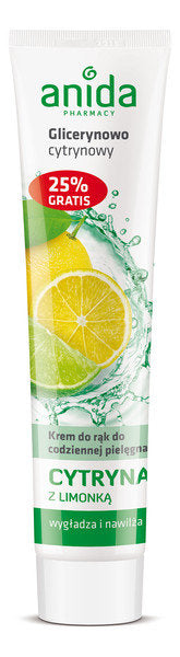 Anida Glycerin-Lemon Moisturizing Hand Cream 125ml