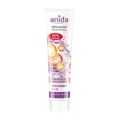 Anida Glycerin Nourishing Hand Cream with Vitamins A & E - 125ml