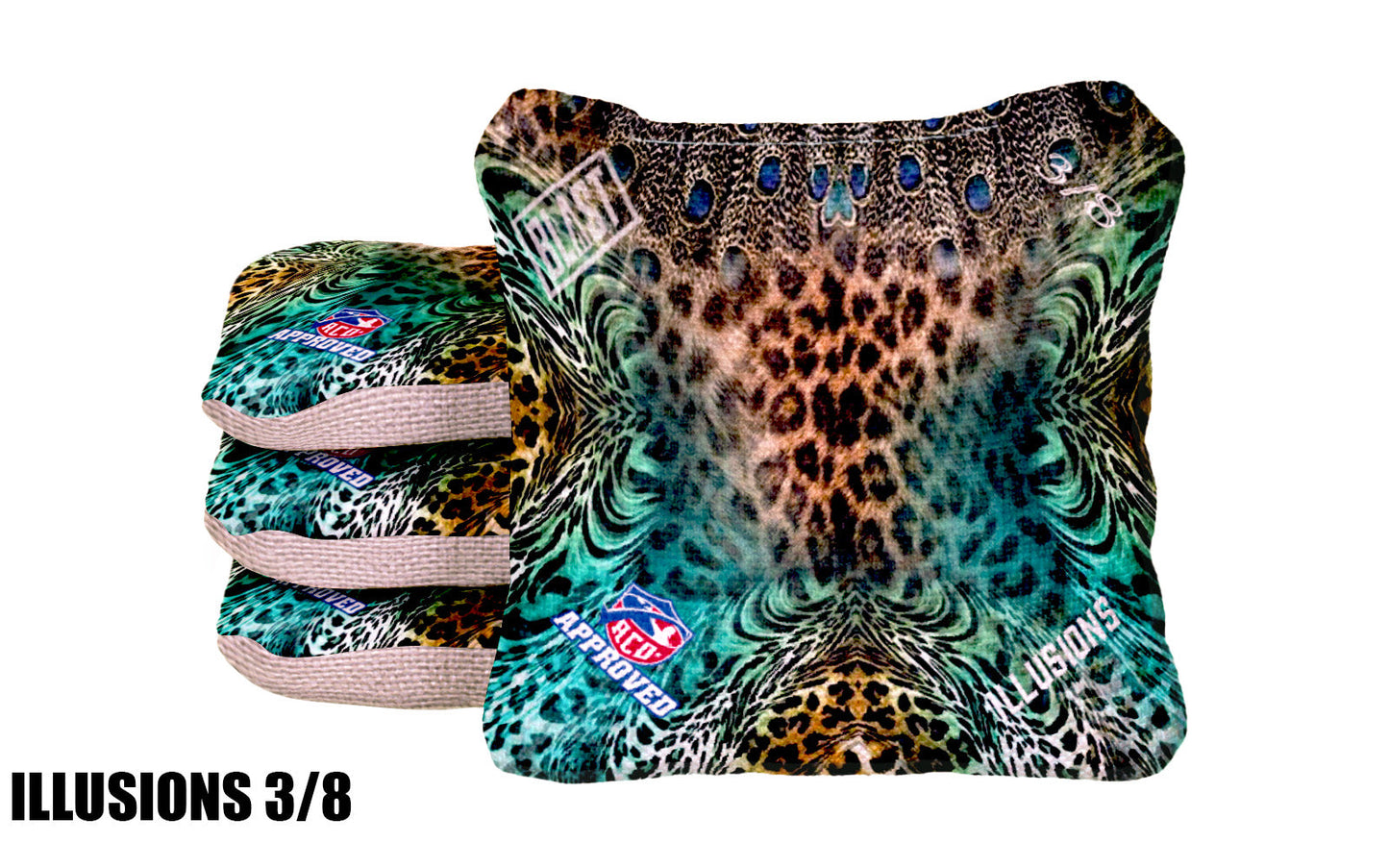 Premium Animal Print ACO Cornhole Bags - All Speeds Available - Korvel