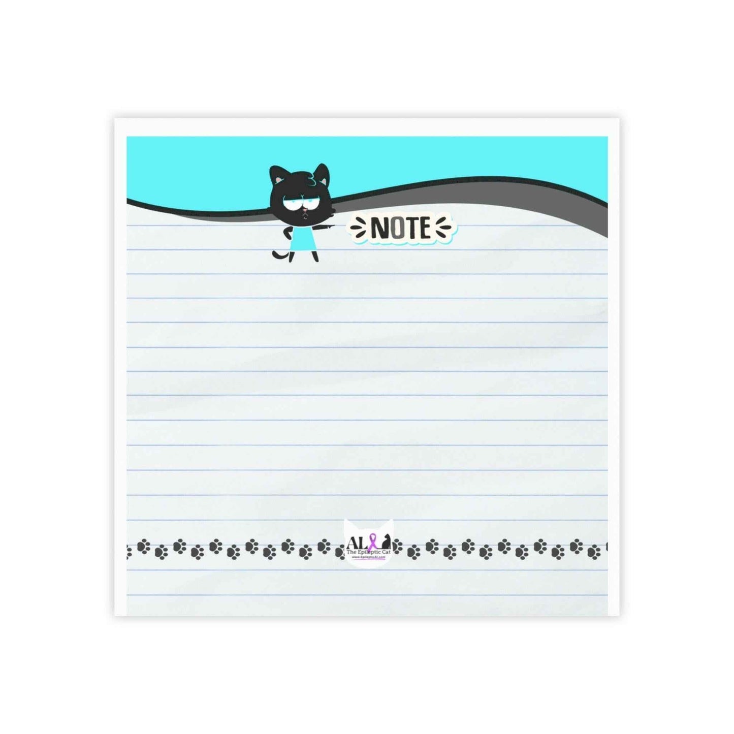 Notas Adhesivas de Gato Molesto - Divertidos Bloc de Notas para Amantes de los Gatos