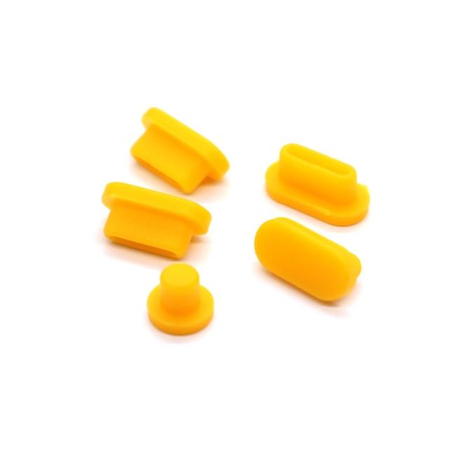 Universal Dustproof USB Port Plugs for Laptops - Silicone Cover Set