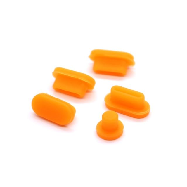 Universal Dustproof USB Port Plugs for Laptops - Silicone Cover Set