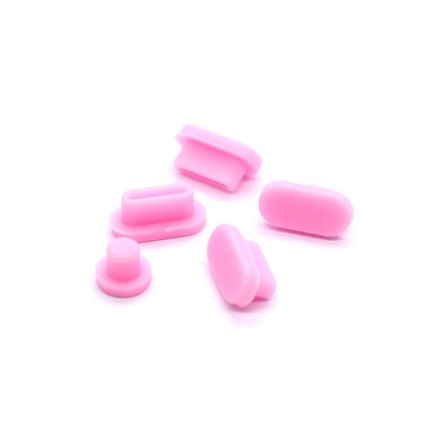 Universal Dustproof USB Port Plugs for Laptops - Silicone Cover Set
