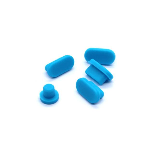 Universal Dustproof USB Port Plugs for Laptops - Silicone Cover Set