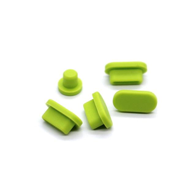 Universal Dustproof USB Port Plugs for Laptops - Silicone Cover Set