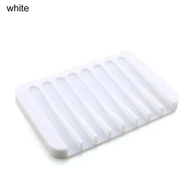 Premium Silicone Soap Dish for Shower and Bathroom