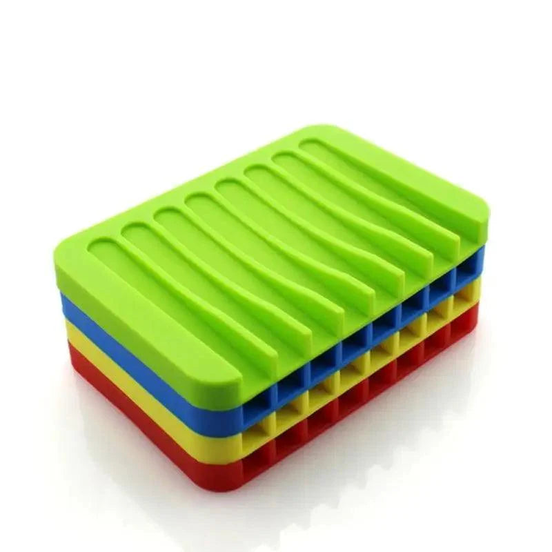 Premium Silicone Soap Dish for Shower and Bathroom
