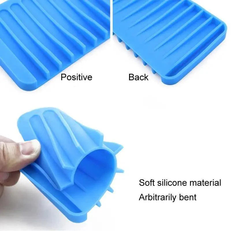 Premium Silicone Soap Dish for Shower and Bathroom