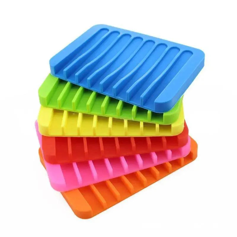 Premium Silicone Soap Dish for Shower and Bathroom