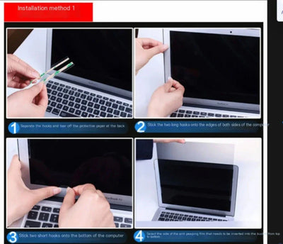 Anti-Spy Laptop Privacy Screen Protector - Korvel