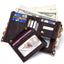Anti-Theft Brush Wallet Leather Bag Multi-Function Buckle Zipper Retro Crazy Horse Cowhide Men's Bag Casual Coin Purse - Korvel