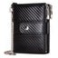 Anti-Theft Brush Wallet Leather Bag Multi-Function Buckle Zipper Retro Crazy Horse Cowhide Men's Bag Casual Coin Purse - Korvel