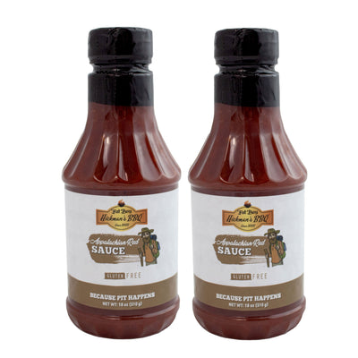 Salsa BBQ Sin Gluten Appalachian Red - 18 oz (Paquete de 2)