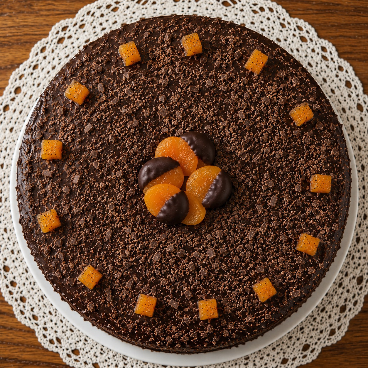 Sachertorte Sin Azúcar de Andy Anand – Pastel Clásico Austriaco de Chocolate 2.8 lb
