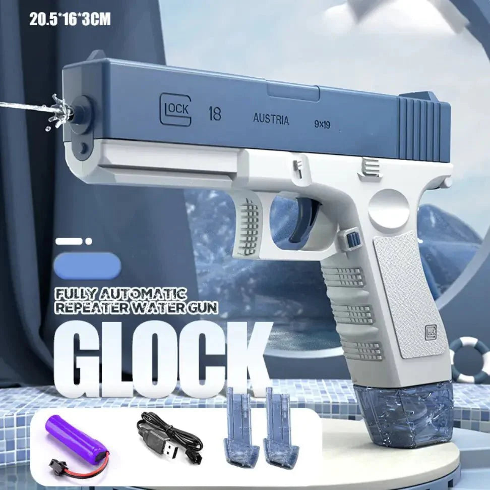 AquaBlast Pistola de Agua Eléctrica Espacial