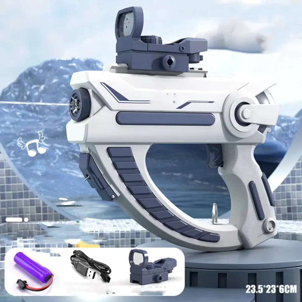 AquaBlast Pistola de Agua Eléctrica Espacial