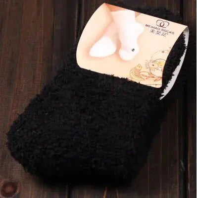 Women's Cozy Bed Socks in Pure Color
