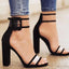 Women's Elegant Hollow High Heels Sandals